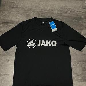 JAKO Men's Black Activewear T-Shirt
